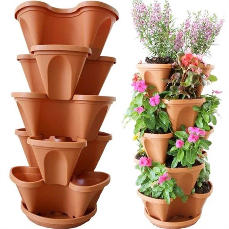 Stackable Three-Petal Planter