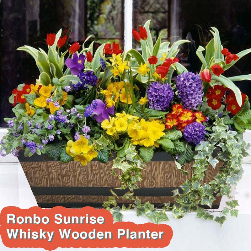 20 Inch Woody Window Box Planter