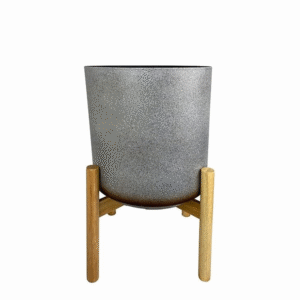 Round Planter With Stand
