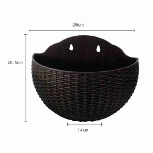 Rattan Wall Planter - Image 5