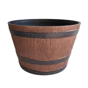 Whiskey Barrel Planter