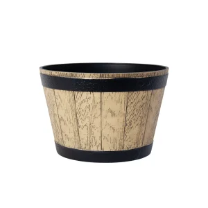 Whiskey Barrel Planter - Imagen 2