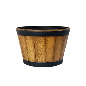Whiskey Barrel Planter - Imagen 3