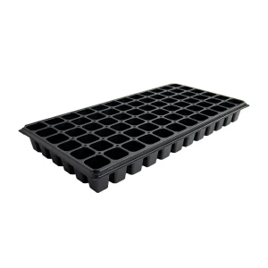 72-cell square deep PS plug tray, model 72T, white background product photo