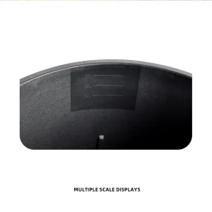 Multiple volume scale marks at 28L, 26L and 24L inside the black round blueberry planter