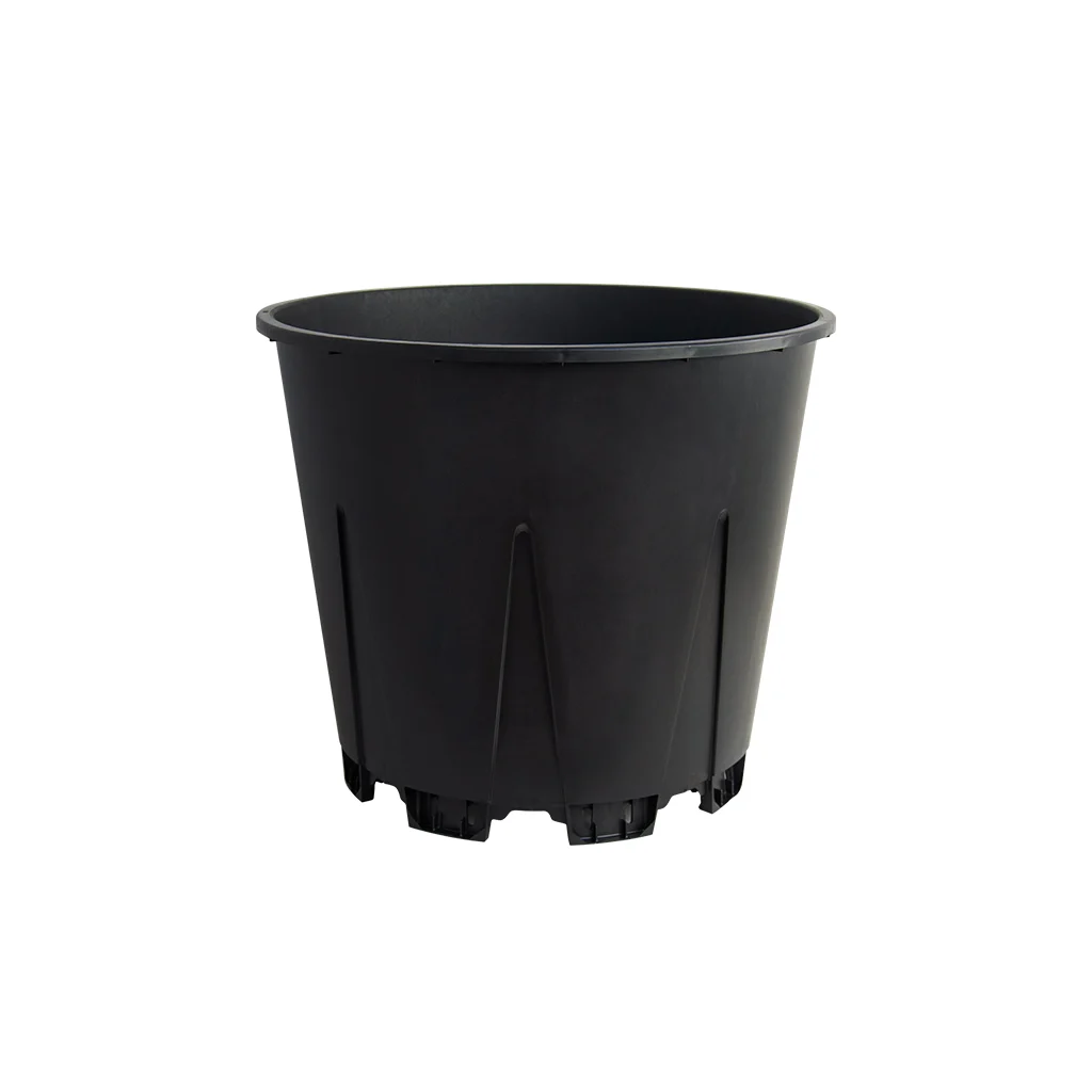 Large 40L 10.3 gallon round blueberry pot on white background, built for high-yield bushes