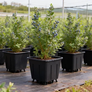 5L Square Blueberry Pot – Nursery Pot for Young Plants - Image 3